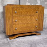 Vintage Art Deco commode from the 1950s.