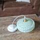 Suspension vintage verre de Clichy