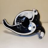 Sea lion lamp with its small ceramic