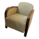 Fauteuil, style, art déco
