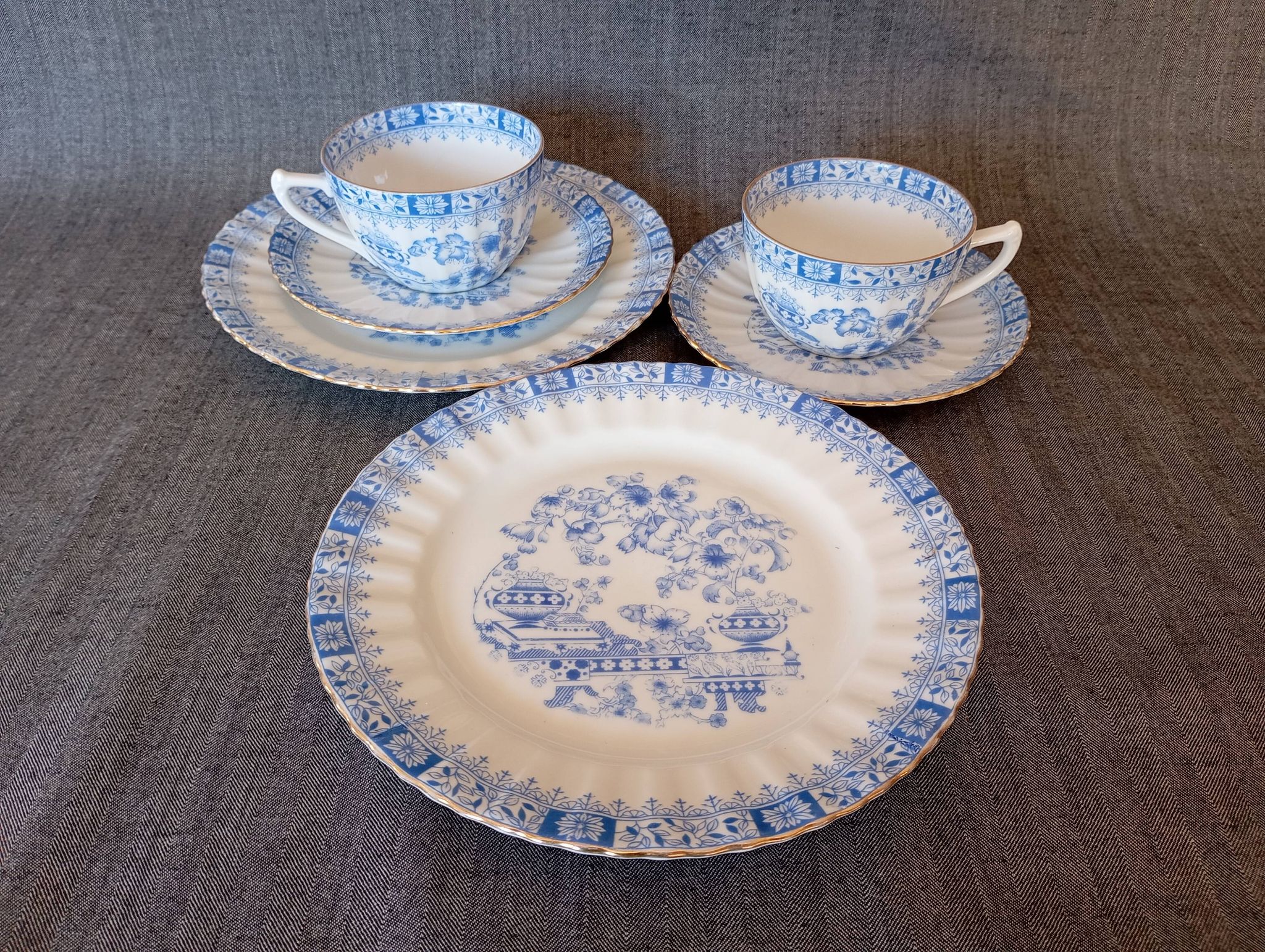 Trios 'China Blau' Seltmann Weiden (Bavaria)