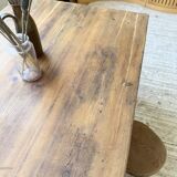 50s pine and oak farmhouse table 2.5m