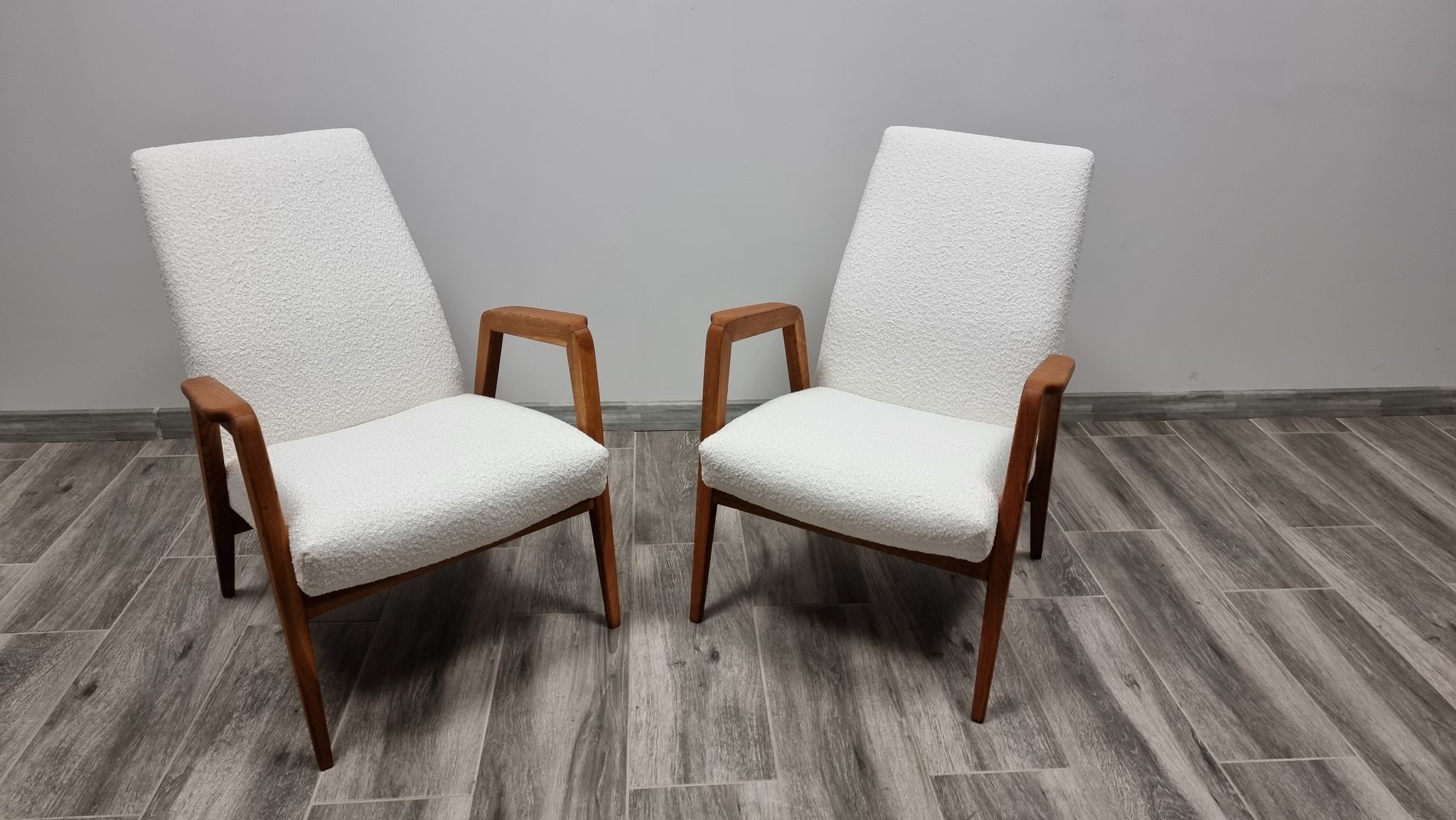 Pair of armchairs by Jan Vanek
