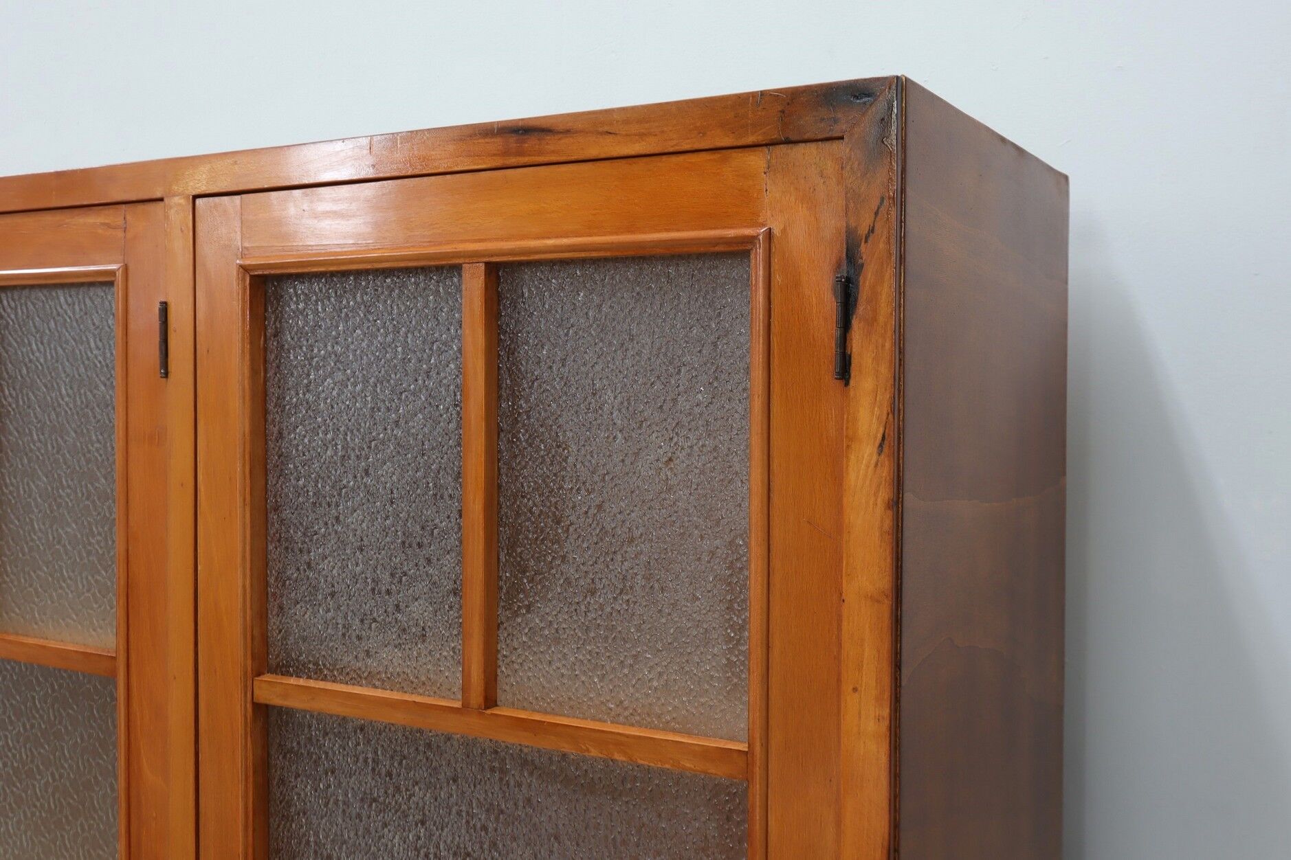 Vintage storage cabinet credenza Italy 1940s