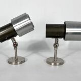 Pair of Stilnovo adjustable sconces or spotlights, Italy 1950