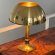 Brass desk lamp by Florian Schulz, 70s.