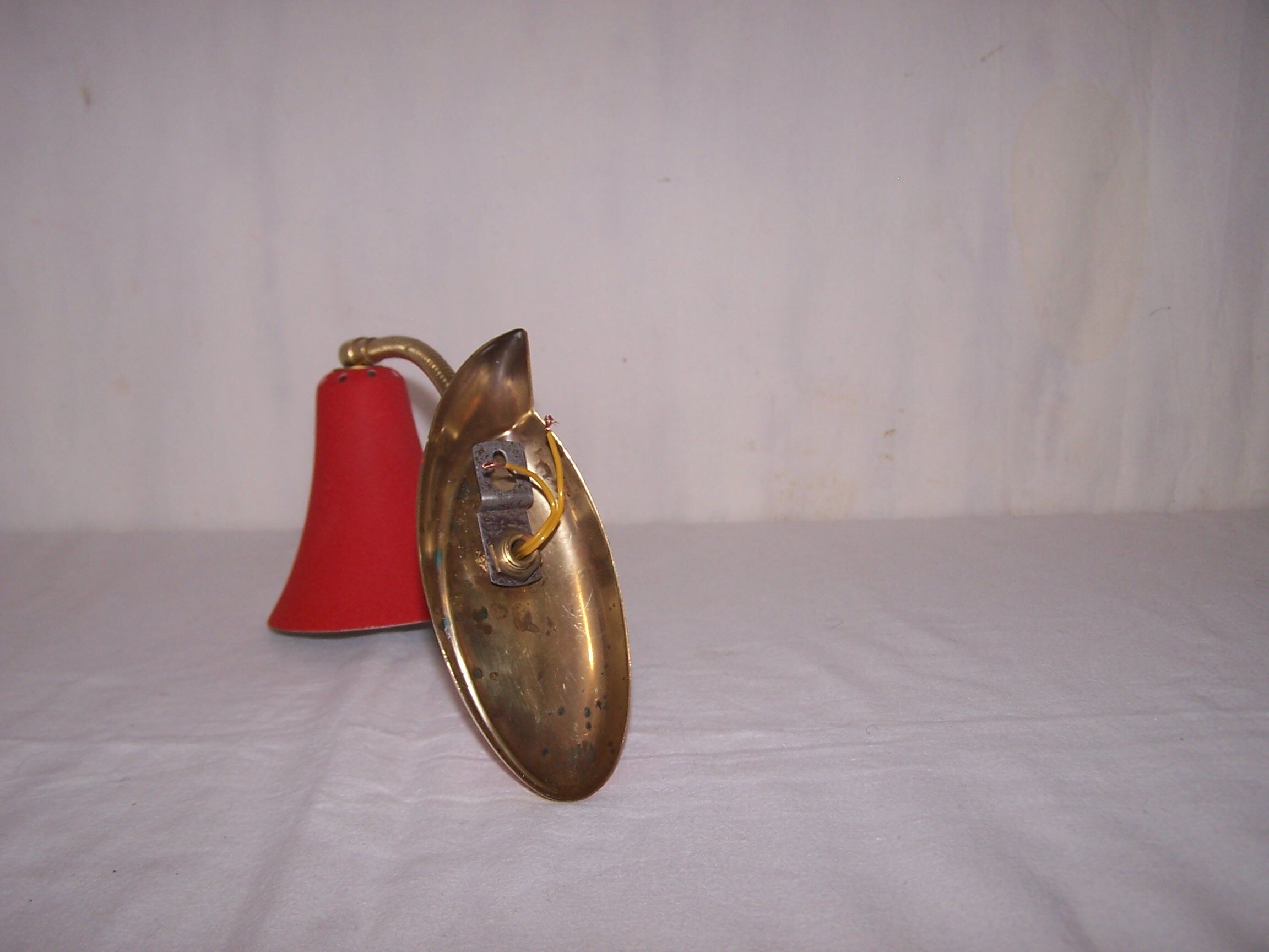 metal wall light 50s