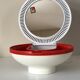 Hairdresser flair ufo vintage design Annees 70
