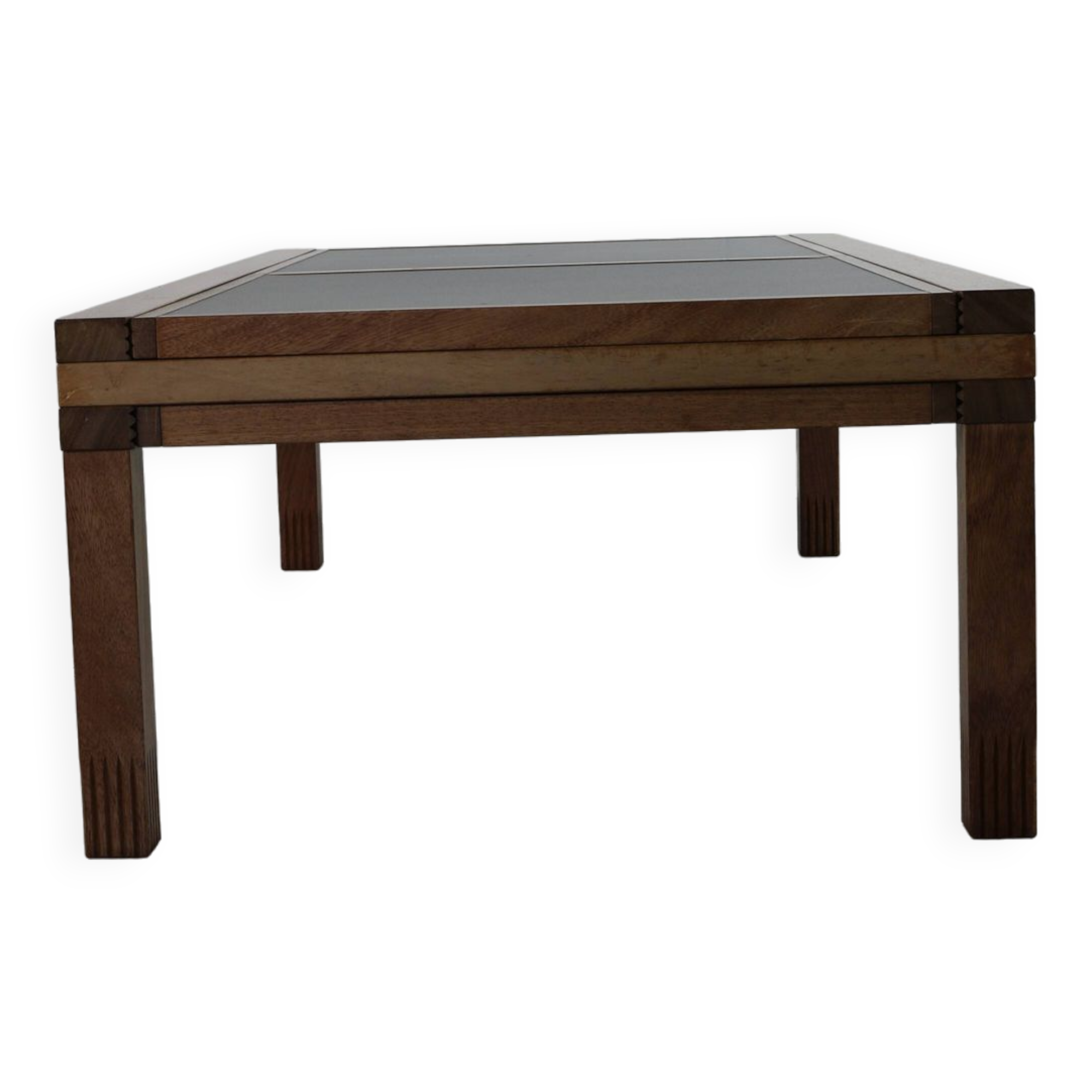 Eighties design coffee table by Bernard Vuarnesson for Bellato