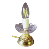 Bohemian crystal table lamp
