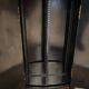 Sideboard fifth wheel pedestal storage column CD lacquered décor China Japan
