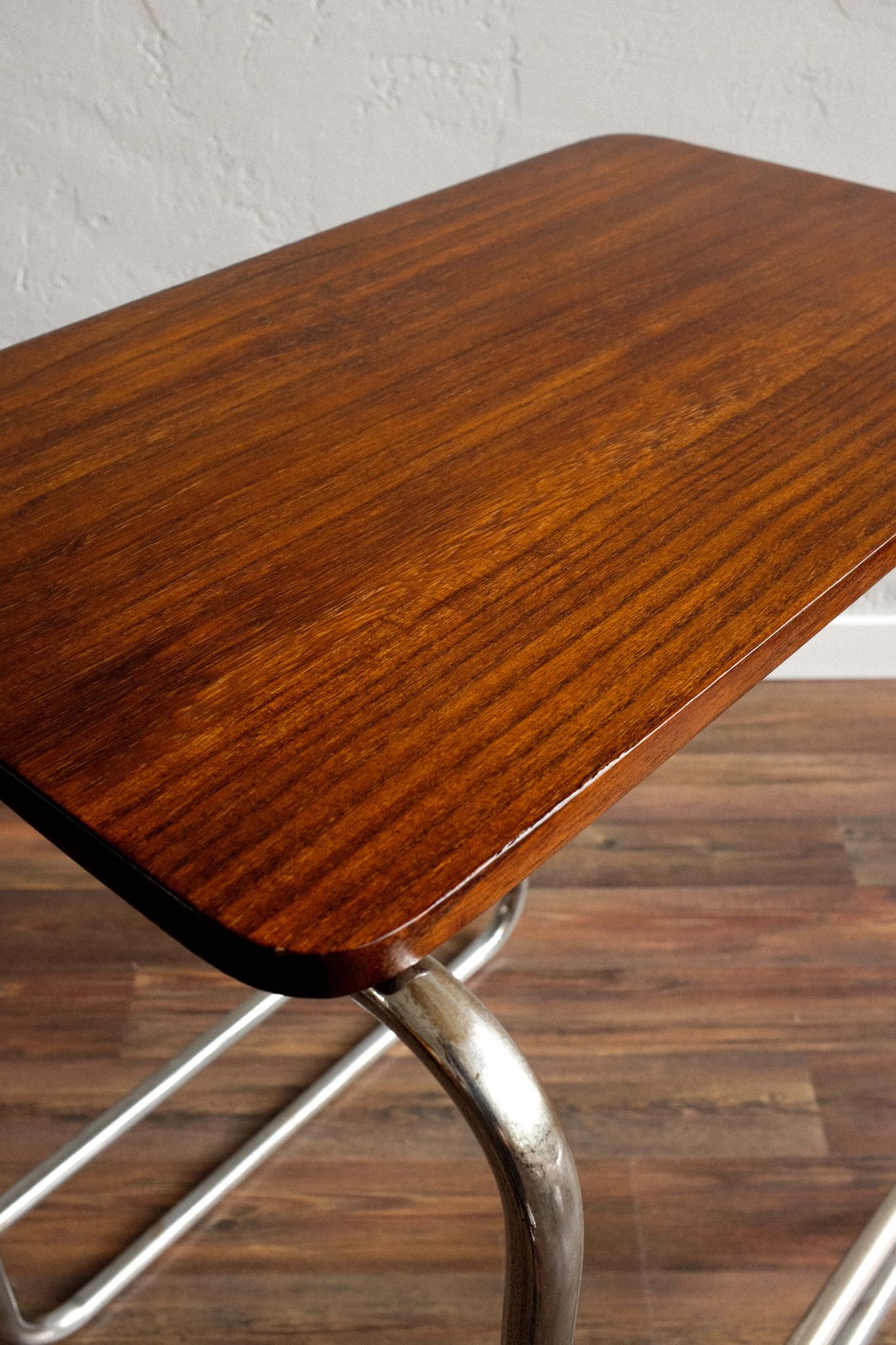 Bauhaus Style Side Table made by Kovona Czechoslovakia,