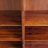 Poul Hundevad scandinavian rosewood bookcase, 1960s