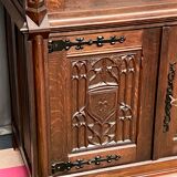 Secretary in neo-Gothic style.