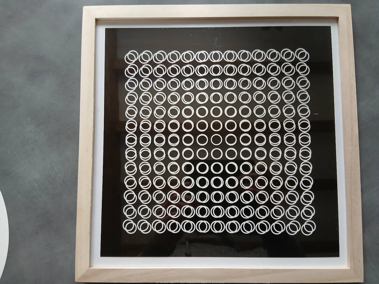 Victor Vasarely Kinetic Serigraph Deep V6