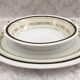 Two luxury porcelain service dishes art japan