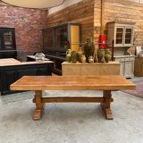 Oak farmhouse table