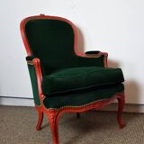 Pair of Louis XV style armchairs