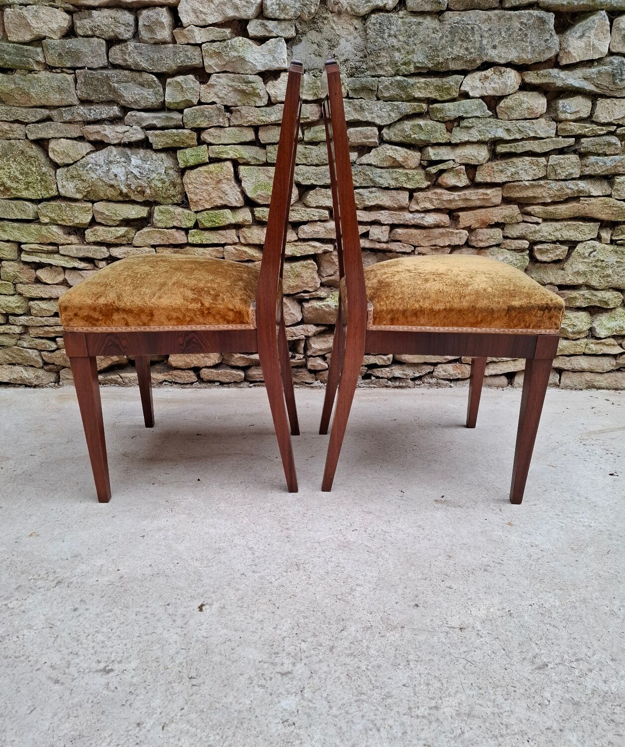 Art Deco pair of chairs