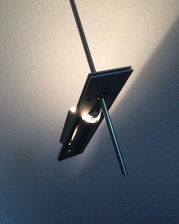 Lampe de plafond allemande postmoderne Wandering Finger par Ingo Maurer pour M Design, années 1990