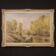 Peinture de paysage signée A. Corradi, années 1950.