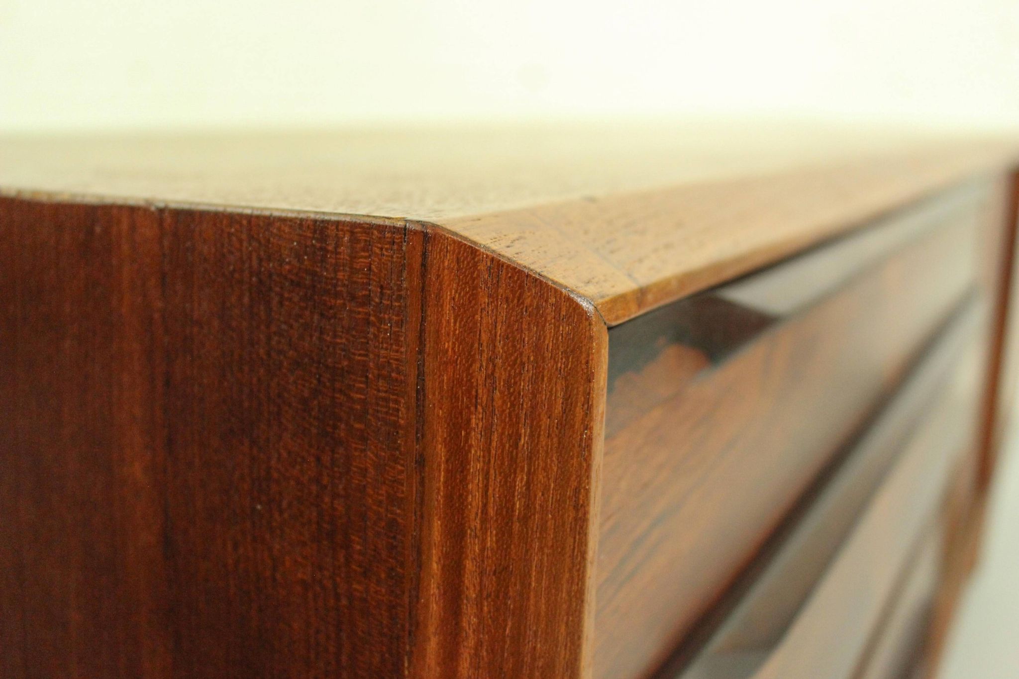 Danish Rosewood & Teak Sideboard By Ib Kofod Larsen For Fredericia Møbelfabrik 1950's