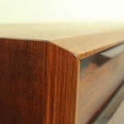 Danish Rosewood & Teak Sideboard By Ib Kofod Larsen For Fredericia Møbelfabrik 1950's