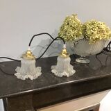 Set of two portable lamps