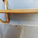 Rattan wall shelf ep 1970