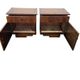 Set of 2 vintage bedside tables / mini cabinets