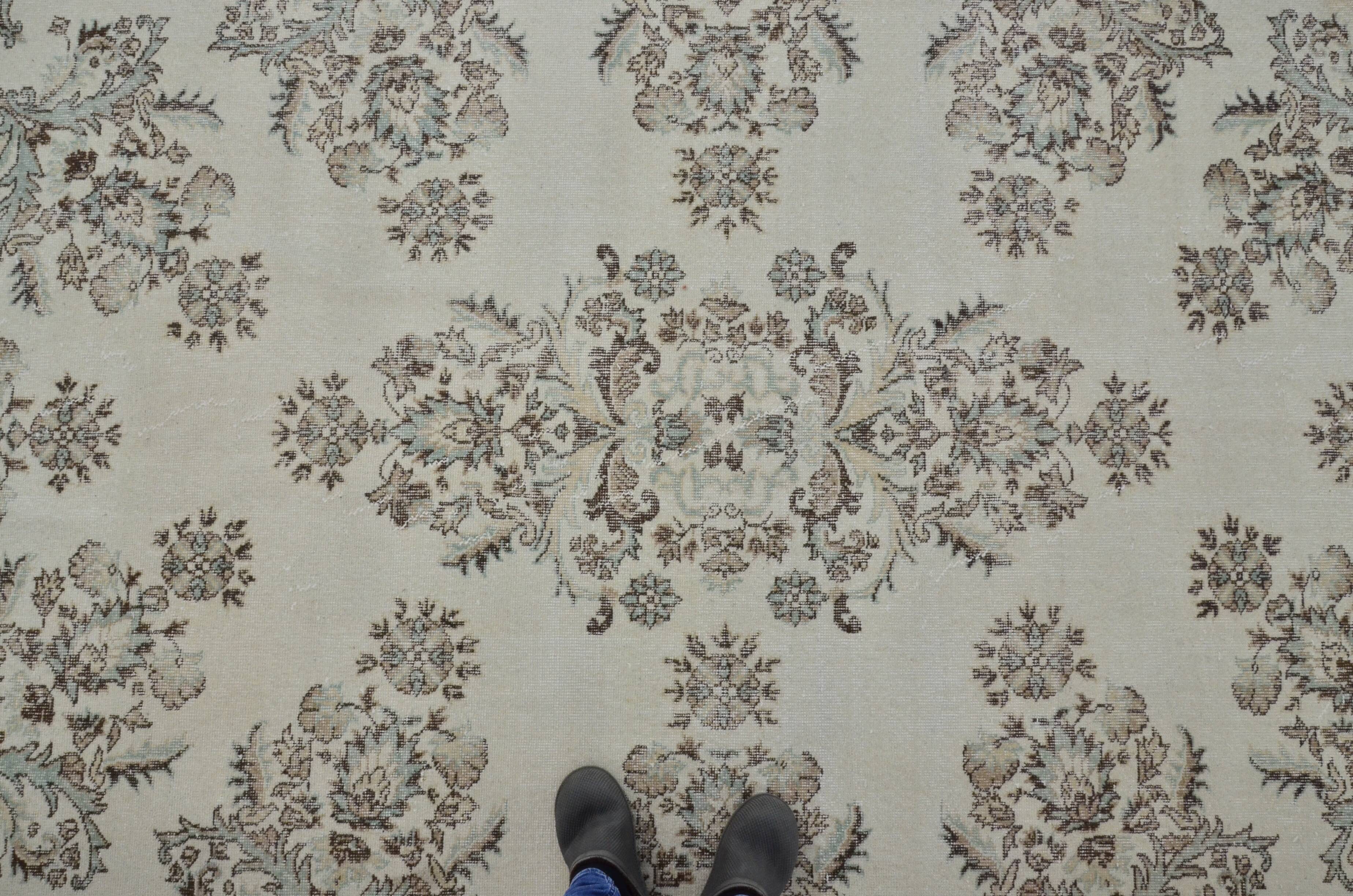 Oushak Turkish Vintage Rug sku 3257