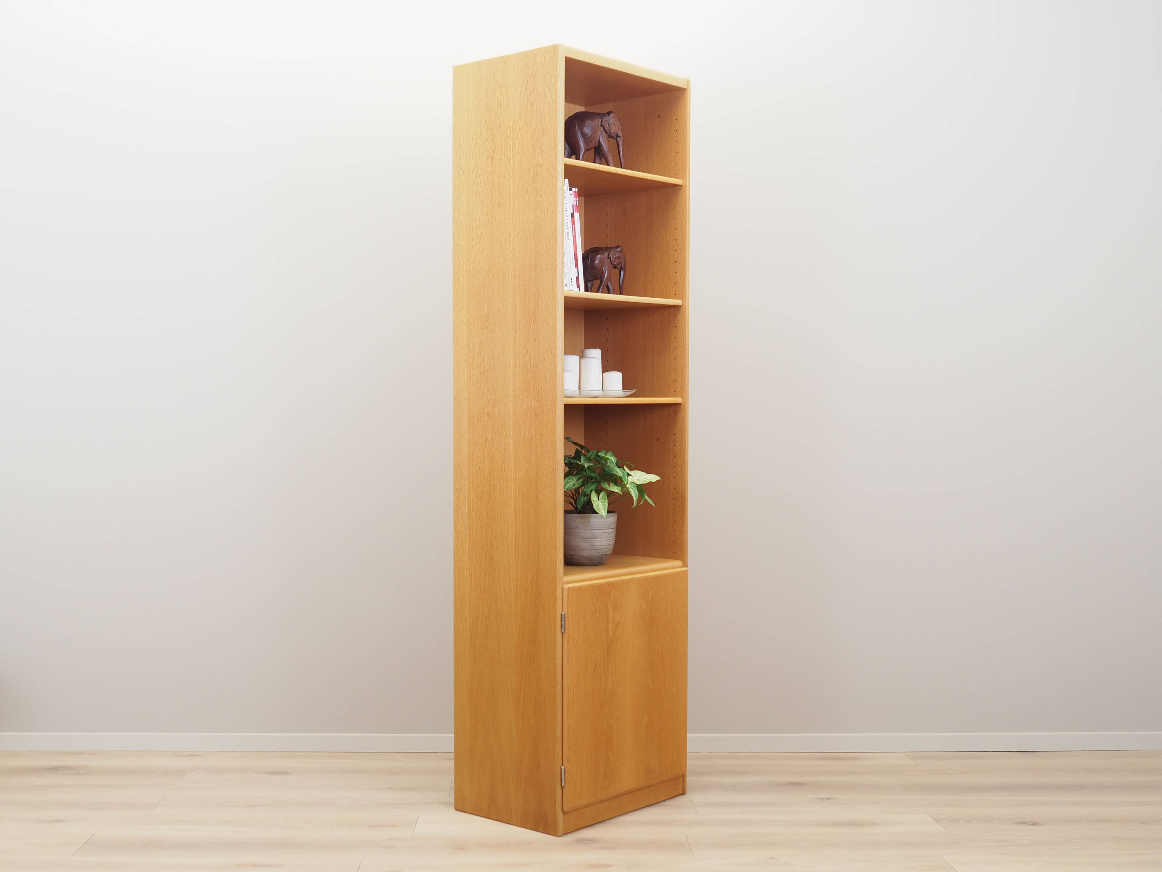 Ash bookcase, Danish design, 1960s, production: Denmark