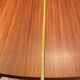Rosewood dining table has 2 lengths Baumann Scandinavian style M-belfabrik