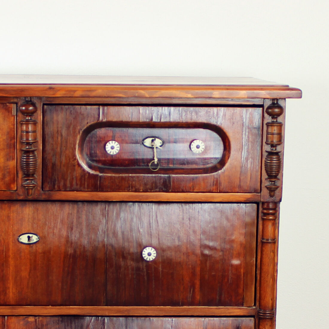 Art Deco Chest Of Drawers, Czechoslovakia 1920s