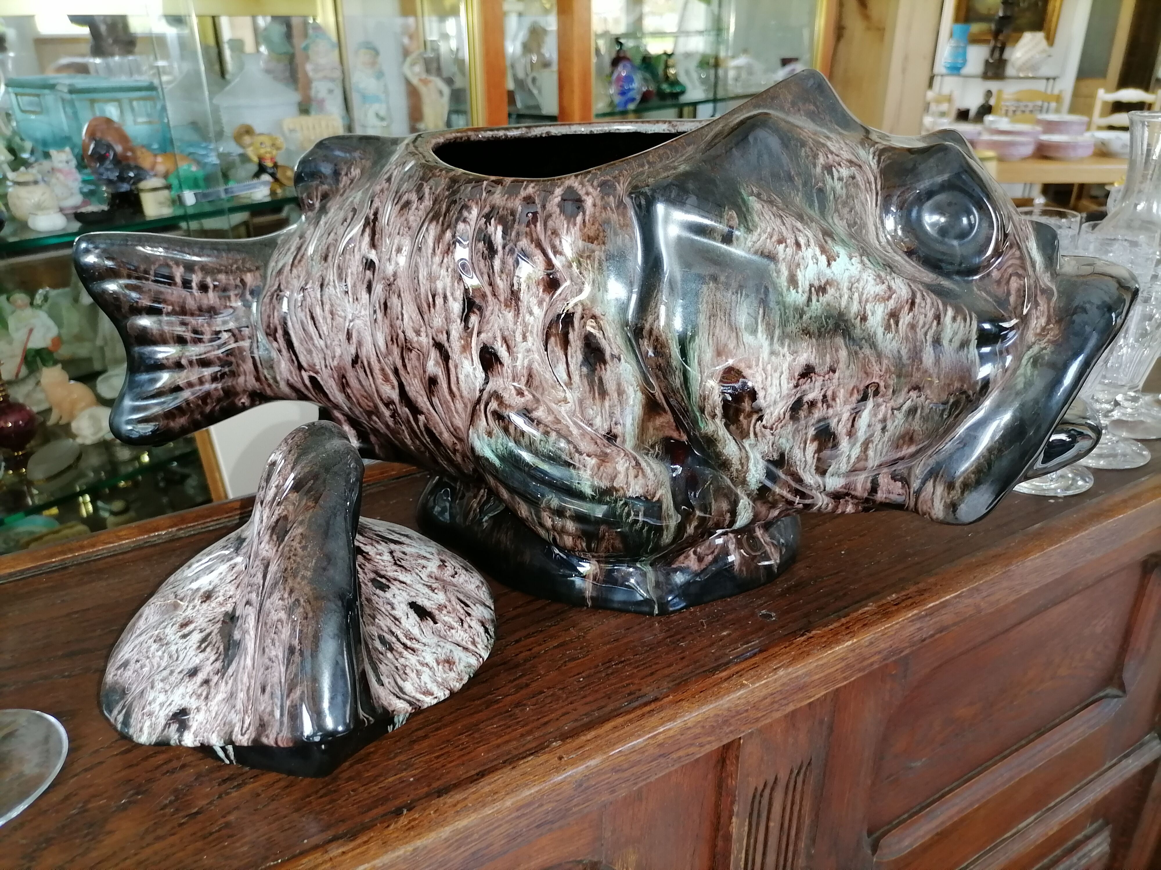 Soupière poisson