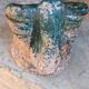 Glazed terracotta sculpture vase, late 20th century