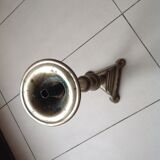 Old brass chandelier