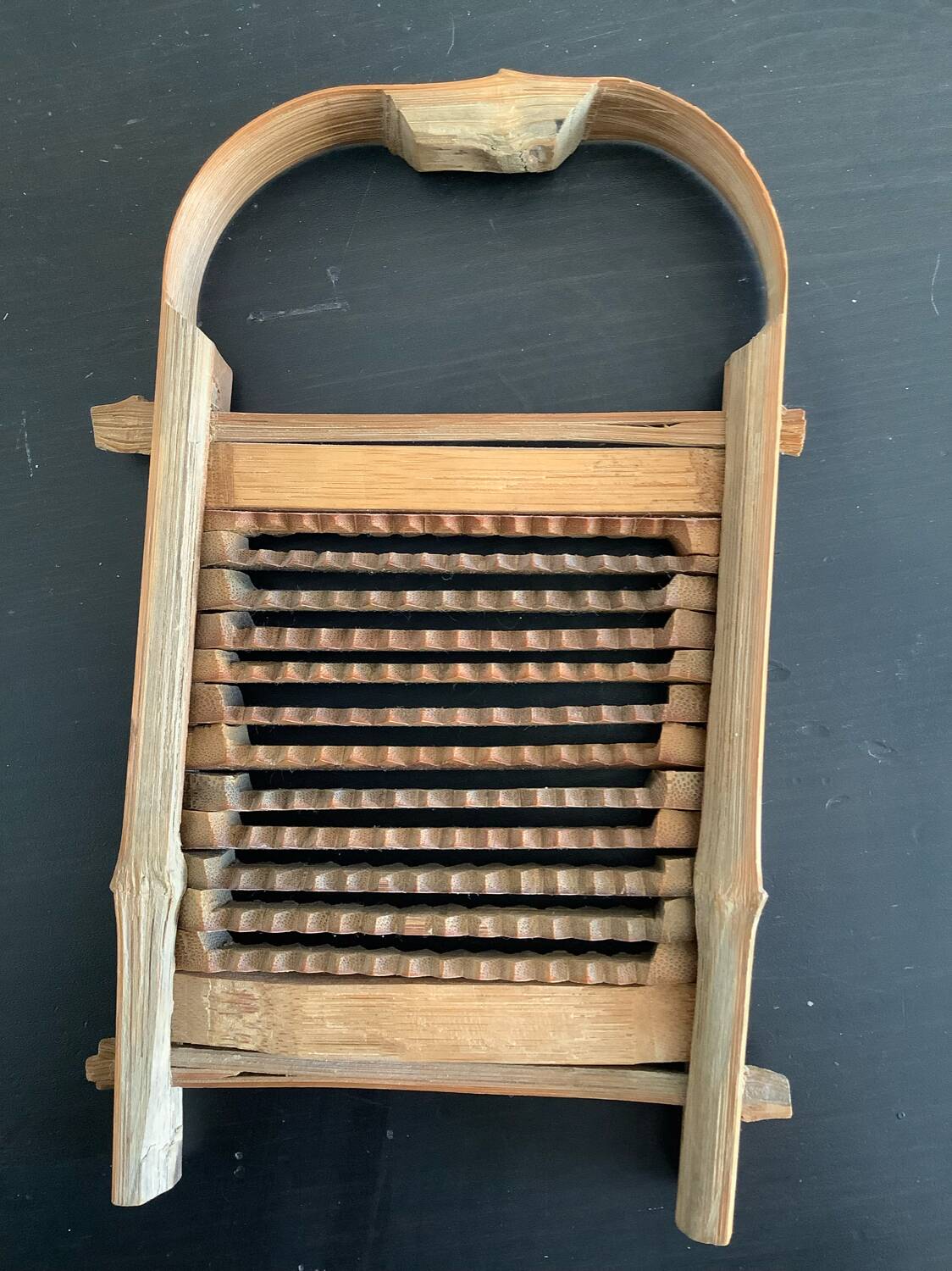 Bamboo ginger grater