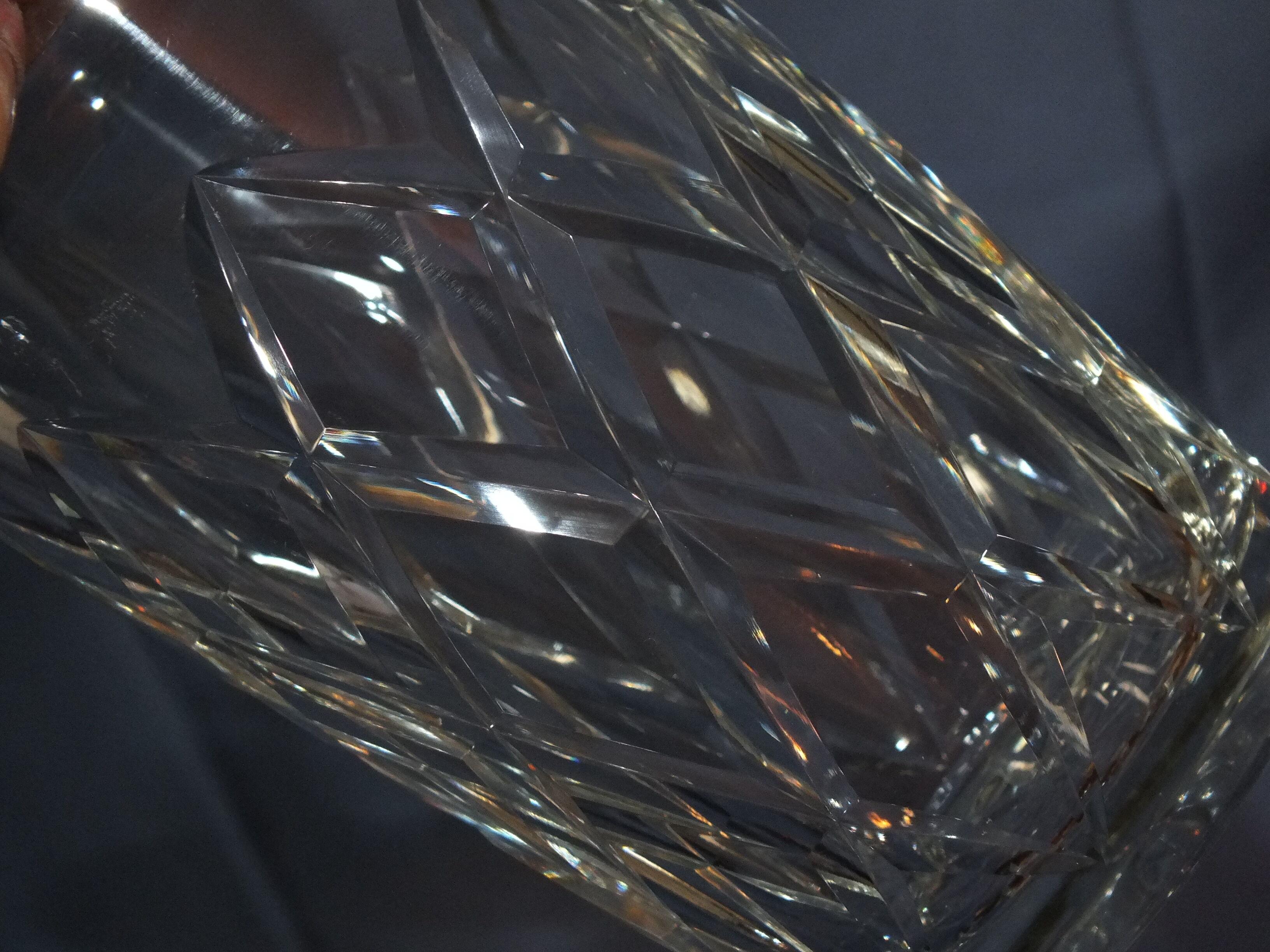 1950s hand-cut crystal shaker