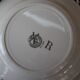 8 Terre de Fer dessert plates, “Damascus” model, Moulin des Loups and Hamage