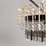 Chandelier 6 lights metal brass 70
