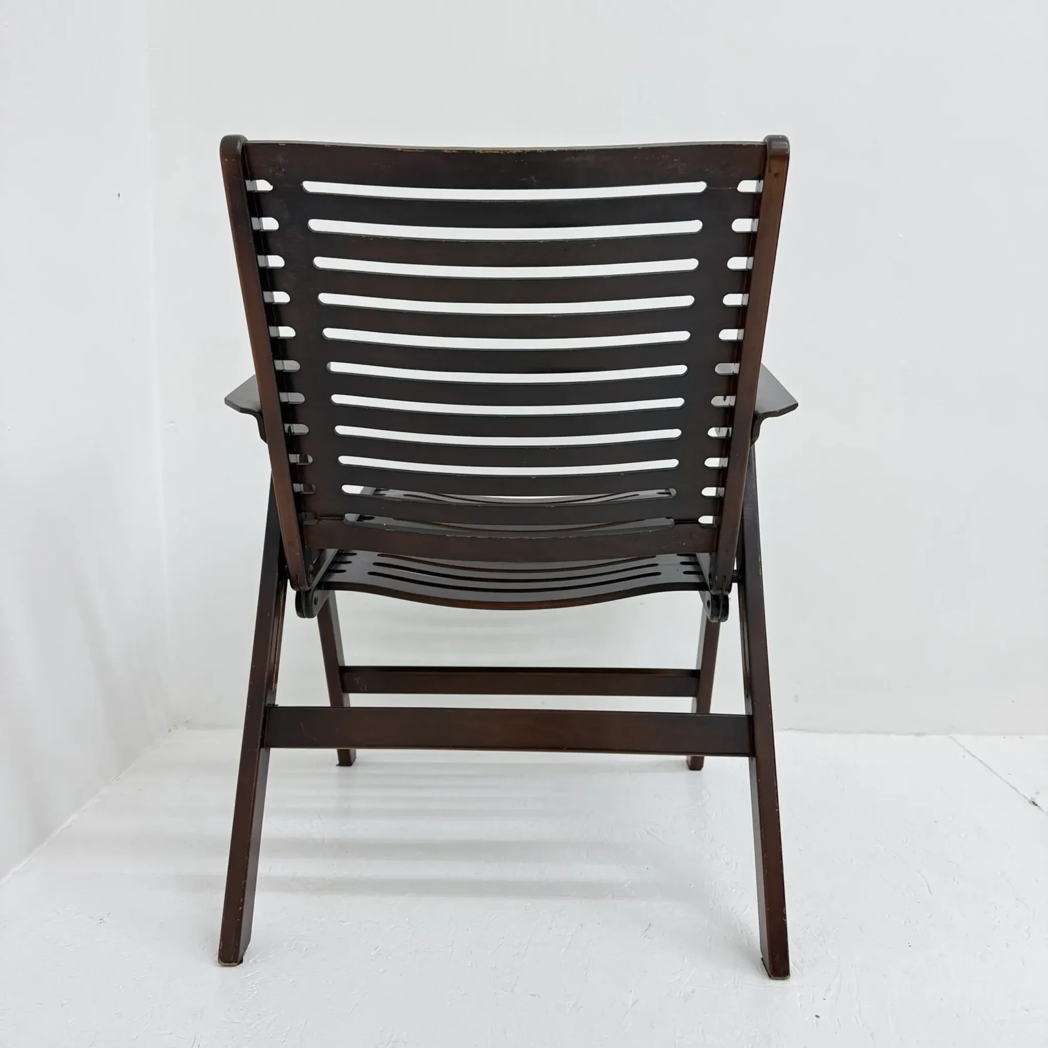 Chaise pliante Niko Kralj Rex milieu du siècle, années 1950