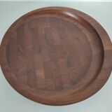 Cutting board & teak bowl by Jens Quistgaard, Denmark 1960
