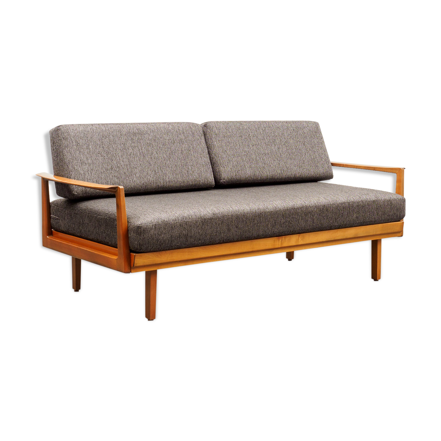 Daybed Knoll Antimott sofa, 1950s, refurbished