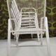 Lot of 6 vintage EMU 70" terrace armchairs.