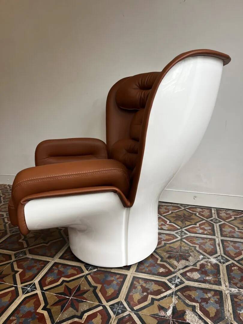 Elda lounge fauteuil– Joe Colombo, Longhi