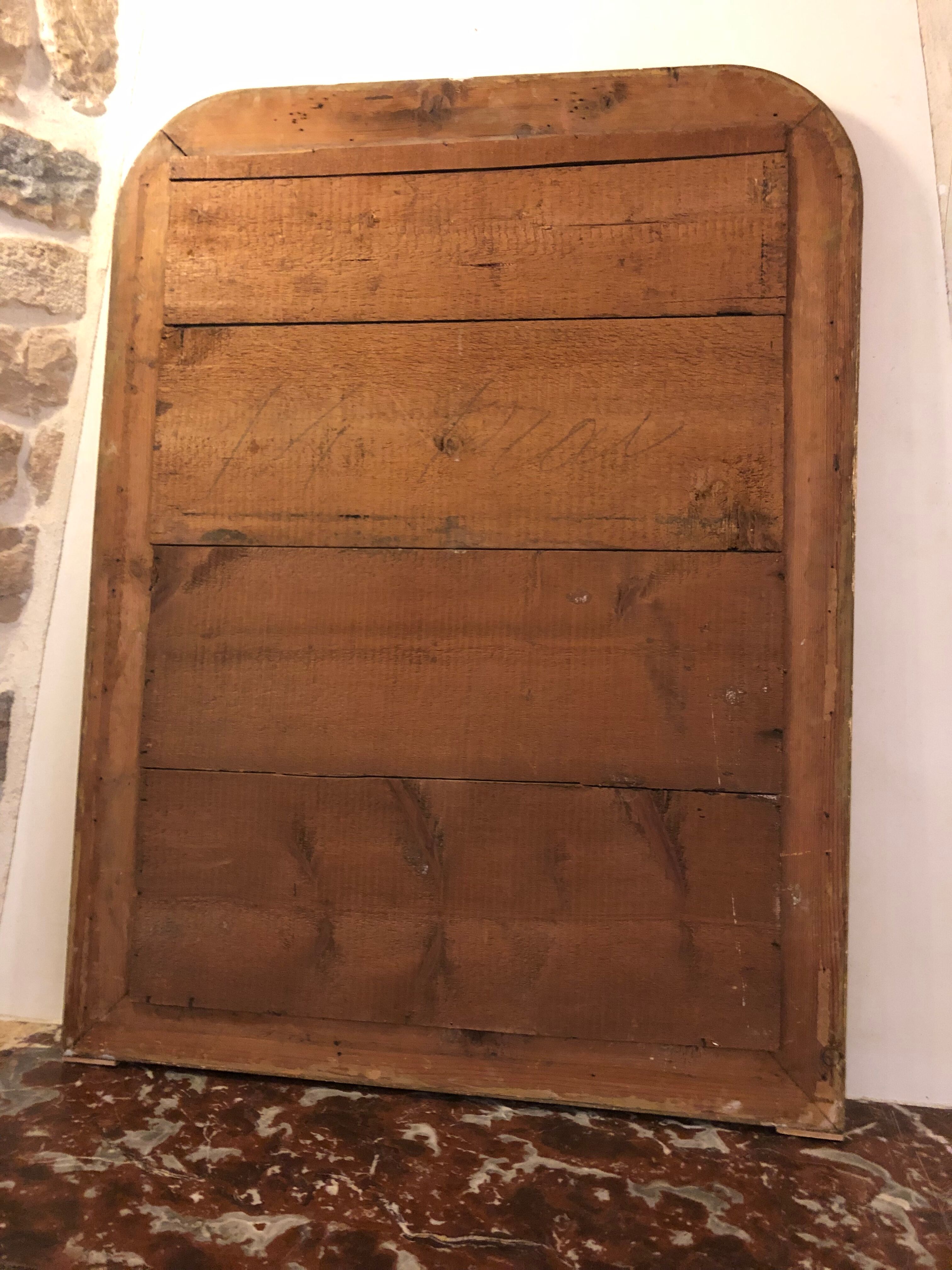 100 X 76 cm Louis Philippe gilded mirror