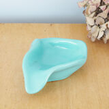 Vintage ashtray in earthenware, organic form