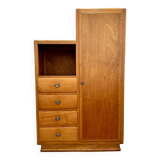 Vintage asymmetrical wardrobe