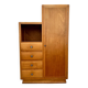 Vintage asymmetrical wardrobe